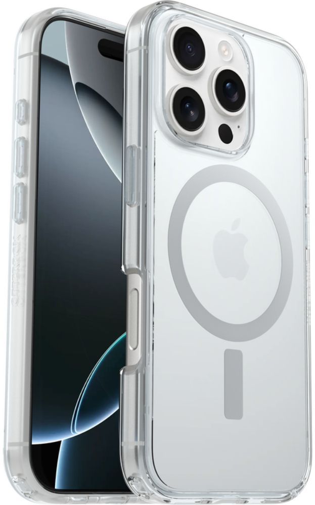 Refurbished OtterBox Symmetry Series Clear Phone Case with MagSafe for iPhone 16 Pro - Reebelo US