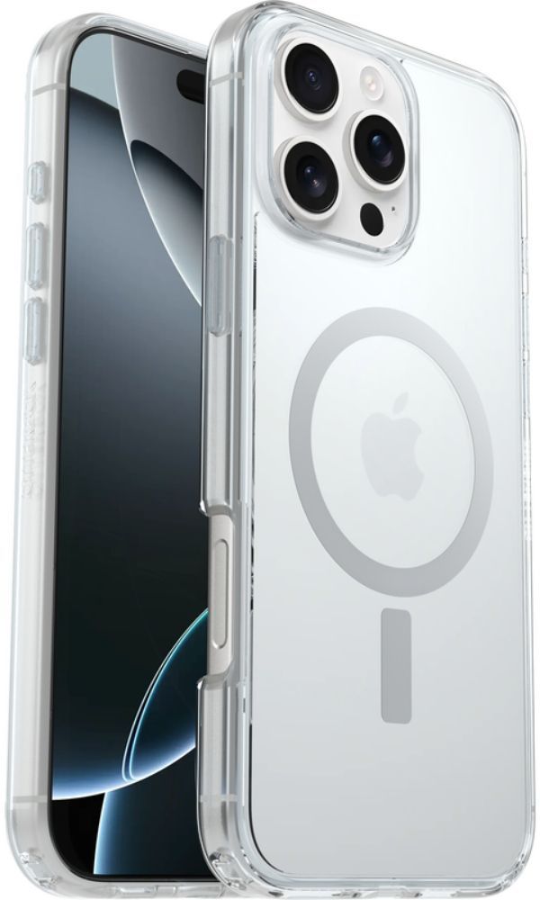 Refurbished OtterBox Symmetry Series Clear Phone Case with MagSafe for iPhone 16 Pro Max - Reebelo US