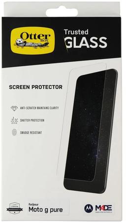 OtterBox Trusted Tempered Glass Screen Protector for Moto G Pure - Reebelo US