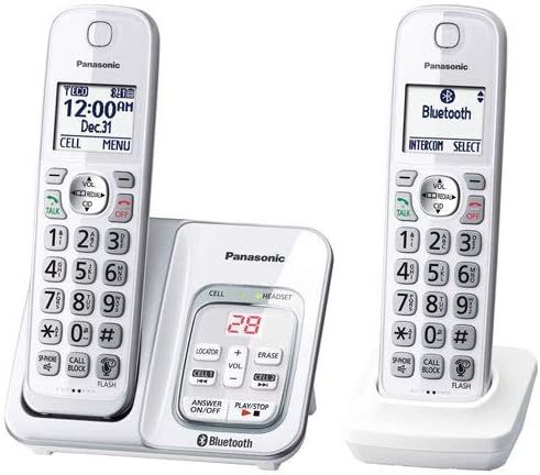 Refurbished Panasonic KX-TG592 with 2 Cordless Handsets Telephone - Reebelo US