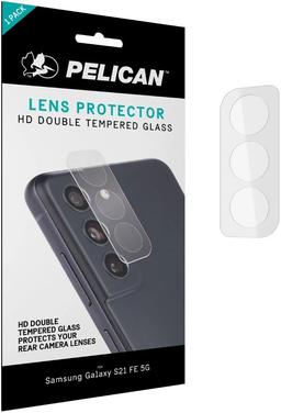 Pelican HD Double Tempered Glass Lens Protector for Galaxy S21 FE 5G - Reebelo US