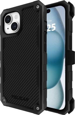 Pelican Shield Kevlar with MagSafe Phone Case and Holster for iPhone 15/14/13 - Reebelo US