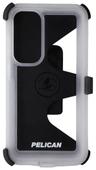 Pelican Voyager Case and Belt Clip Holster for Samsung Galaxy S24+ - Clear