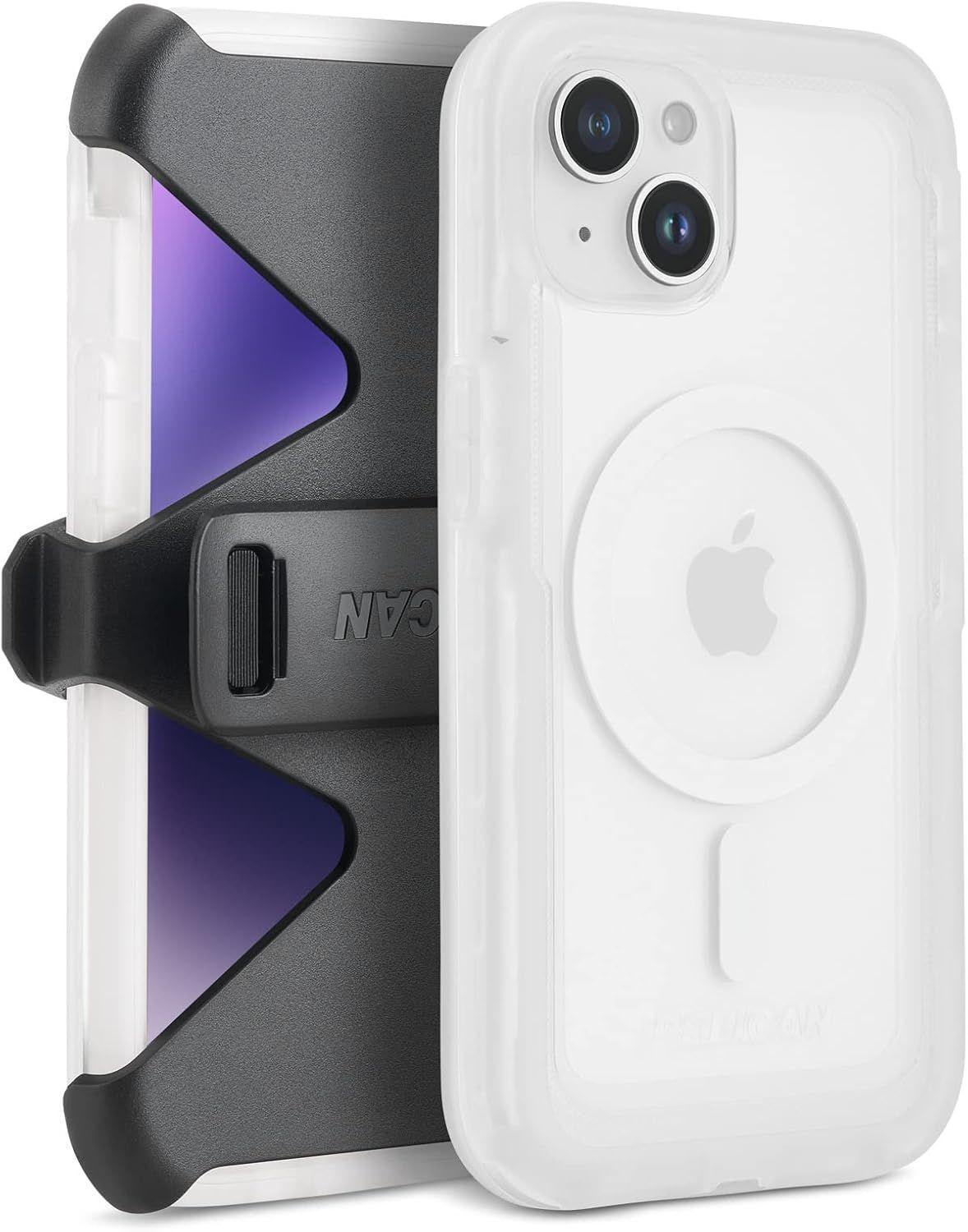 Refurbished Pelican Voyager MagSafe Phone Case with Holster for iPhone 15/14/13 - Reebelo US