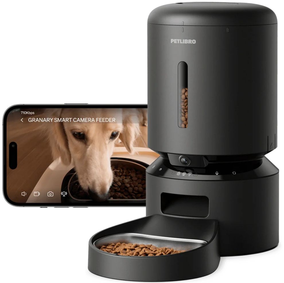 Refurbished PetLibro 5L Granary Smart Camera Pet Feeder - Reebelo US