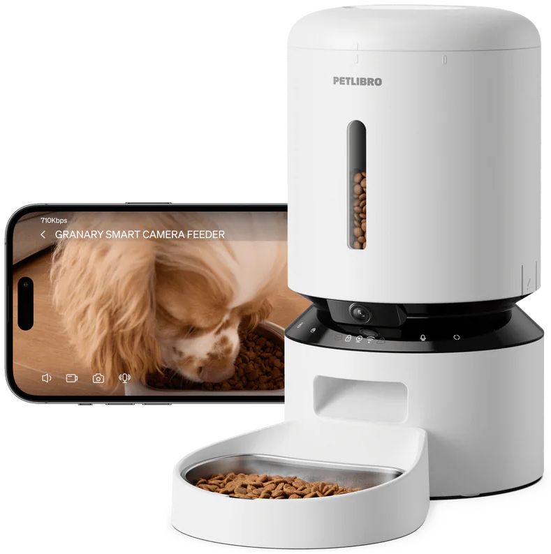 PetLibro PetLibro 5L Granary Smart Camera Pet Feeder - White
