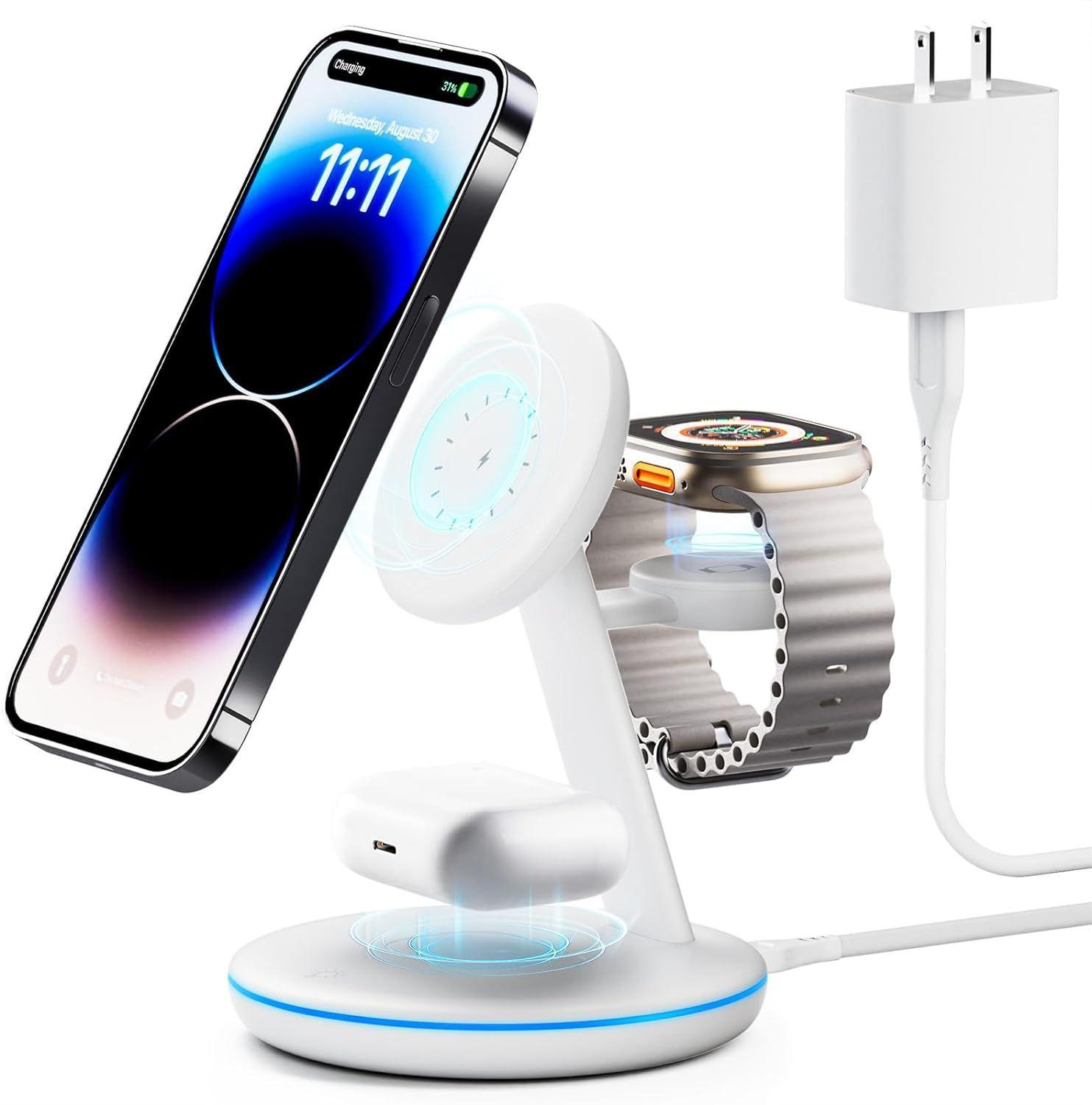 Refurbished Pexxus 3 in 1 Charging Station for Apple Devices - Reebelo US