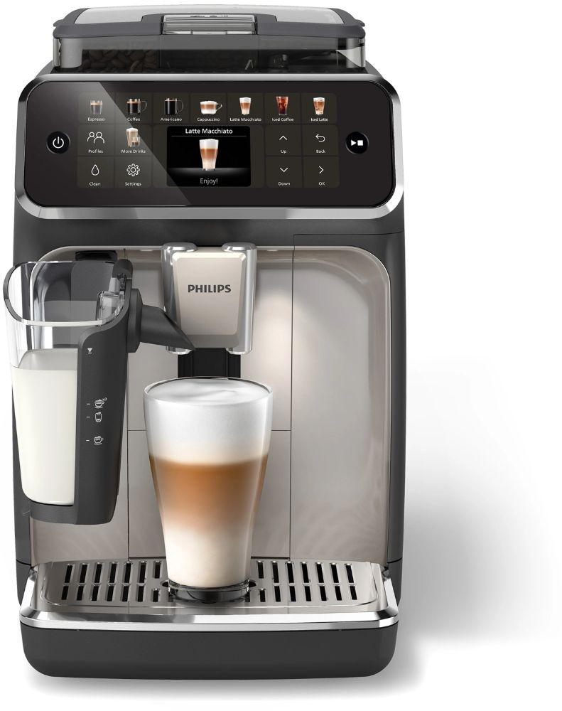 Refurbished Philips 5500 Series LatteGo Fully Automatic Espresso Machine (EP5544/94) - Reebelo US
