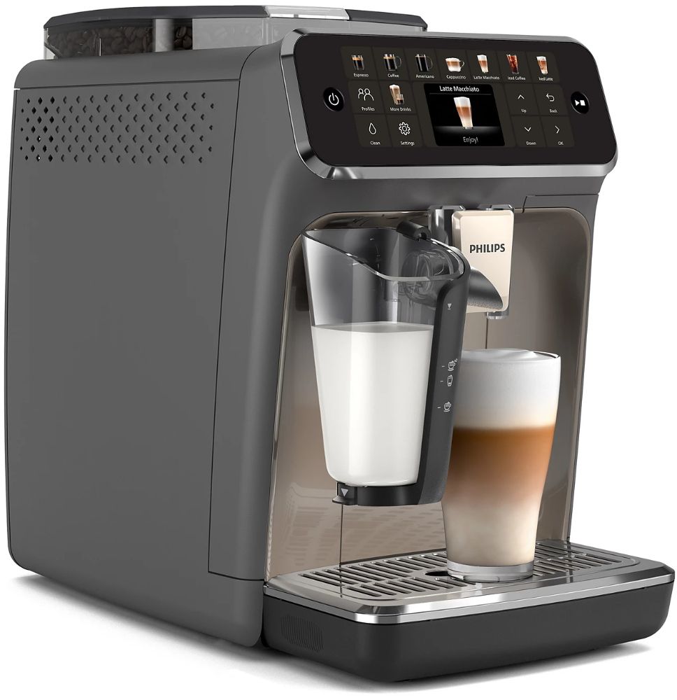 Refurbished Philips 5500 Series LatteGo Fully Automatic Espresso Machine (EP5544/94) - Reebelo US