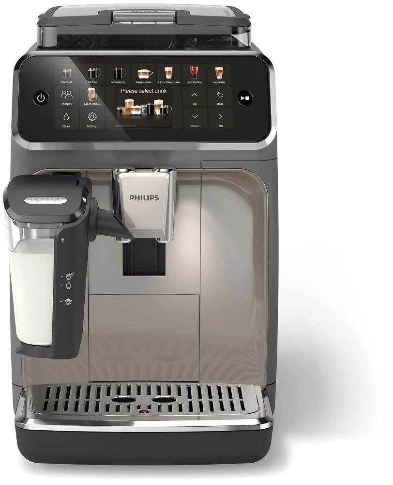 Refurbished Philips 5500 Series LatteGo Fully Automatic Espresso Machine (EP5544/94) - Reebelo US
