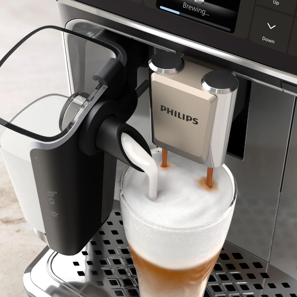 Refurbished Philips 5500 Series LatteGo Fully Automatic Espresso Machine (EP5544/94) - Reebelo US
