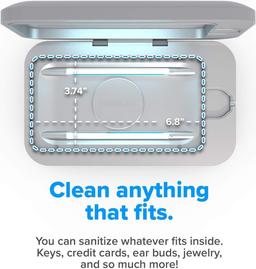 Refurbished PhoneSoap UV Phone Qi Wireless Charger and Sanitizer - Reebelo US