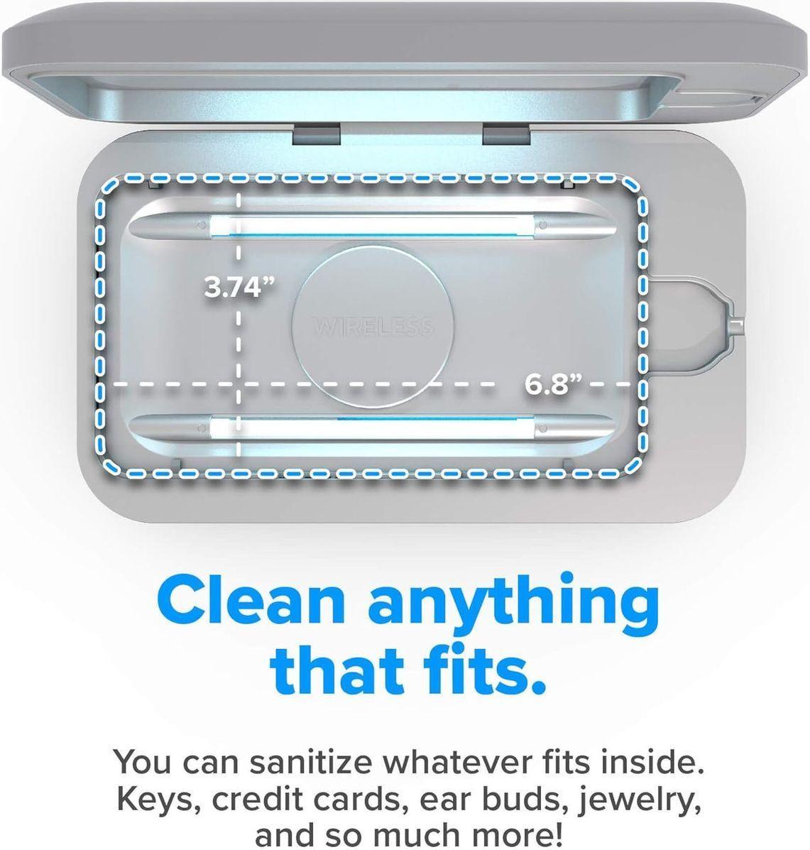 Refurbished PhoneSoap UV Phone Qi Wireless Charger and Sanitizer - Reebelo US