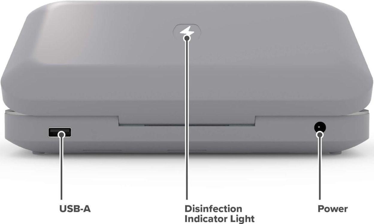 Refurbished PhoneSoap UV Phone Qi Wireless Charger and Sanitizer - Reebelo US