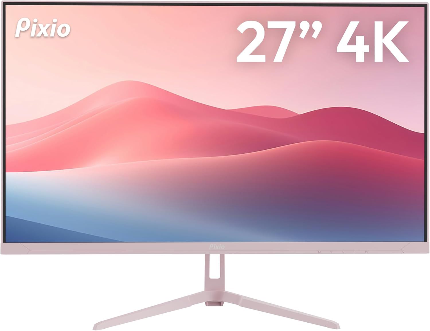 Pixio PX27U Wave Gaming Monitor 27" - Pink - 27 Inch