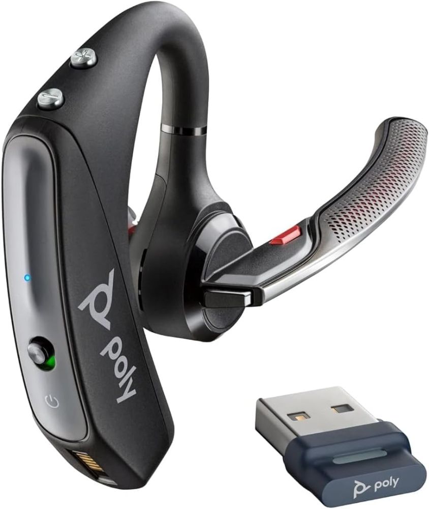 Refurbished Plantronics by Poly Voyager 5200 UC Wireless Headset - Reebelo US