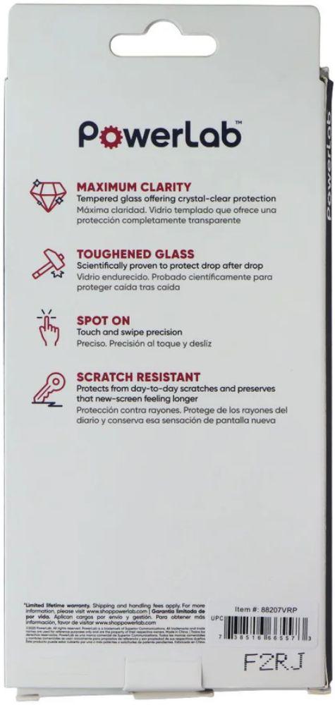 PowerLab HD Glass Screen Protector for iPhone 16e/14/14 Pro/13 Pro/13 - Reebelo US
