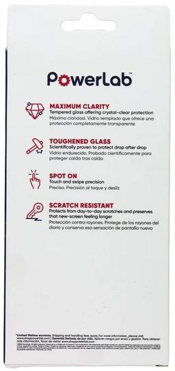 PowerLab High-Definition Glass Screen Protector for iPhone 12 / 12 Pro - Reebelo US