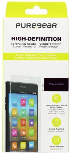 PureGear HD Tempered Glass Screen Protector for iPhone 13 Mini - Reebelo US