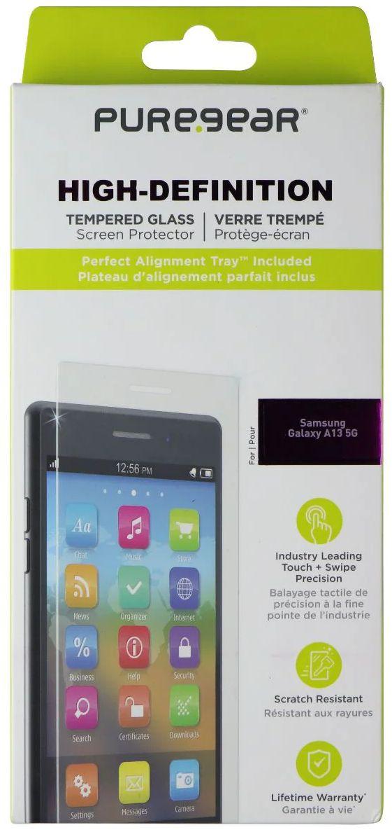PureGear High-Definition Tempered Glass for Samsung Galaxy A13 5G