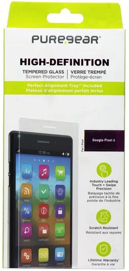 PureGear High-Definition Tempered Glass Screen Protector for Google Pixel 6 - Reebelo US