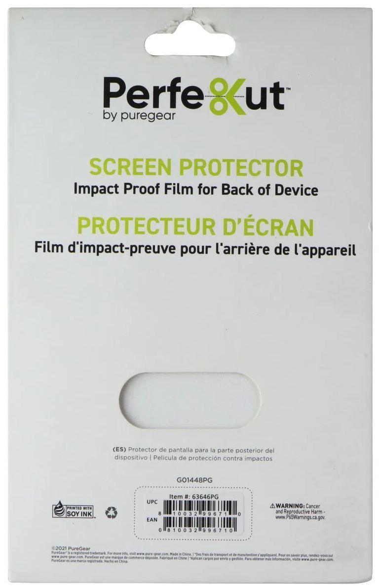 PureGear Perfekut Tempered Glass Screen Protector Film for Back of Device