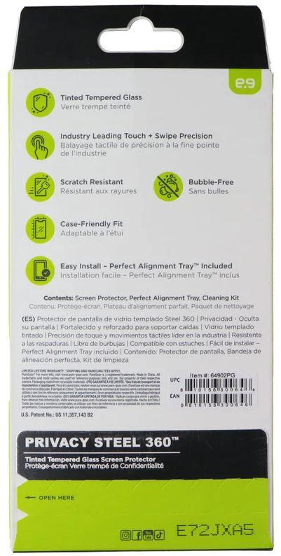 PureGear Privacy Steel 360 Screen Protector for iPhone 16 - Reebelo US