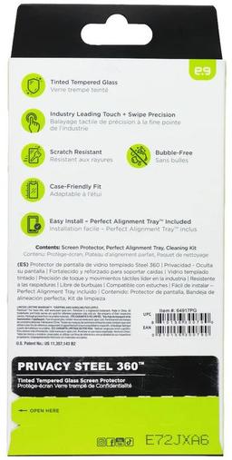 PureGear Privacy Steel 360 Screen Protector for iPhone 16 Pro Max - Reebelo US
