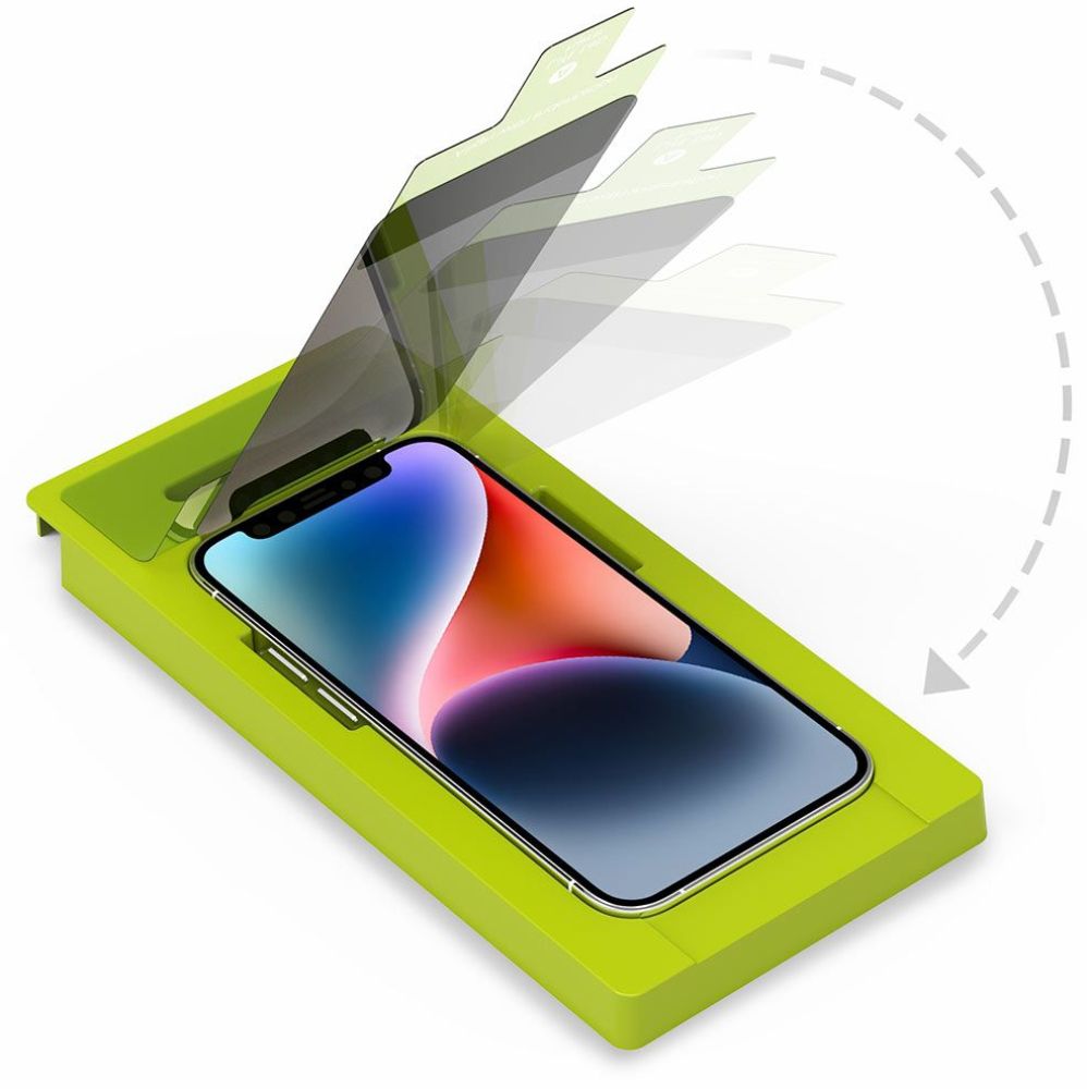 PureGear Privacy Steel 360 Series Screen Protector for iPhone 14 Pro - Reebelo US