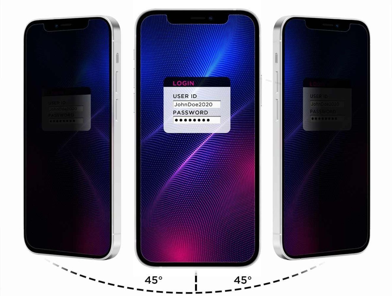 PureGear Privacy Steel 360 Series Screen Protector for iPhone 14 Pro - Reebelo US