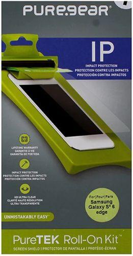 PureGear PureTek Roll On Kit (IP) Screen Protector for Galaxy S6 Edge