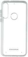 PureGear Slim Shell Phone Case for Motorola Moto G Fast (2020) - Clear
