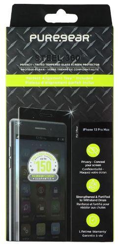 PureGear Steel 360 Privacy Glass Screen Protector for iPhone 13 Pro Max