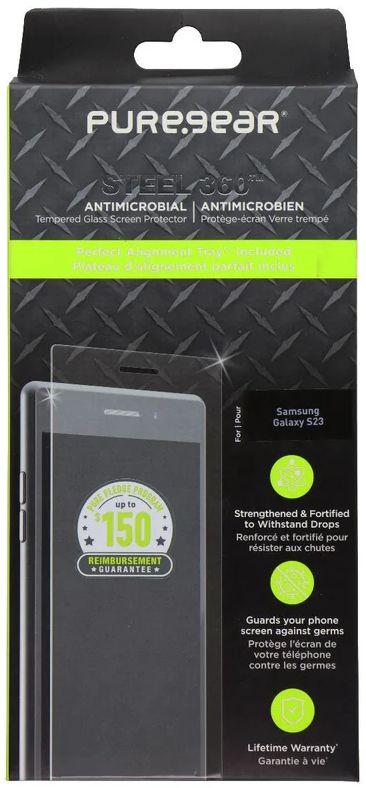 PureGear Steel 360 Screen Protector for Samsung Galaxy S23 - Reebelo US