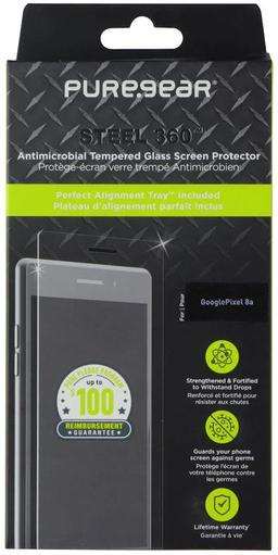 PureGear Steel 360 Series Screen Protector for Google Pixel 8a - Reebelo US