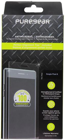 PureGear Steel 360 Tempered Glass Screen Protector for Google Pixel 8 - Reebelo US