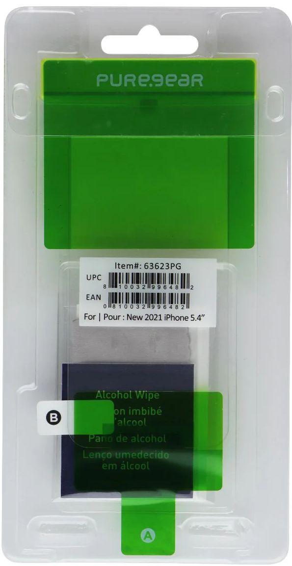 PureGear Tempered Glass for iPhone 13 Mini (63623PG)