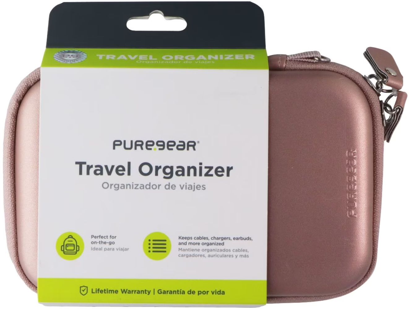 PureGear Travel Organizer Carry Case Zip-Up Pouch - Reebelo US