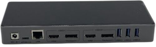 Refurbished QGeeM USB 3.0 Single 4K/Dual HDMI DisplayPort 4K Docking Station QG-D6901 - Reebelo US