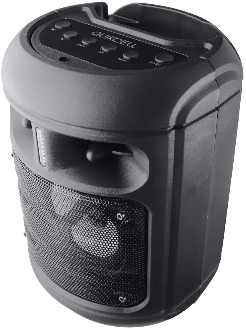 Refurbished Quikcell Party Beat Boost Wireless LED Speaker - Reebelo US