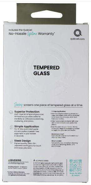 Quikcell Tempered Glass Screen Protector for iPhone 15 Plus - Reebelo US