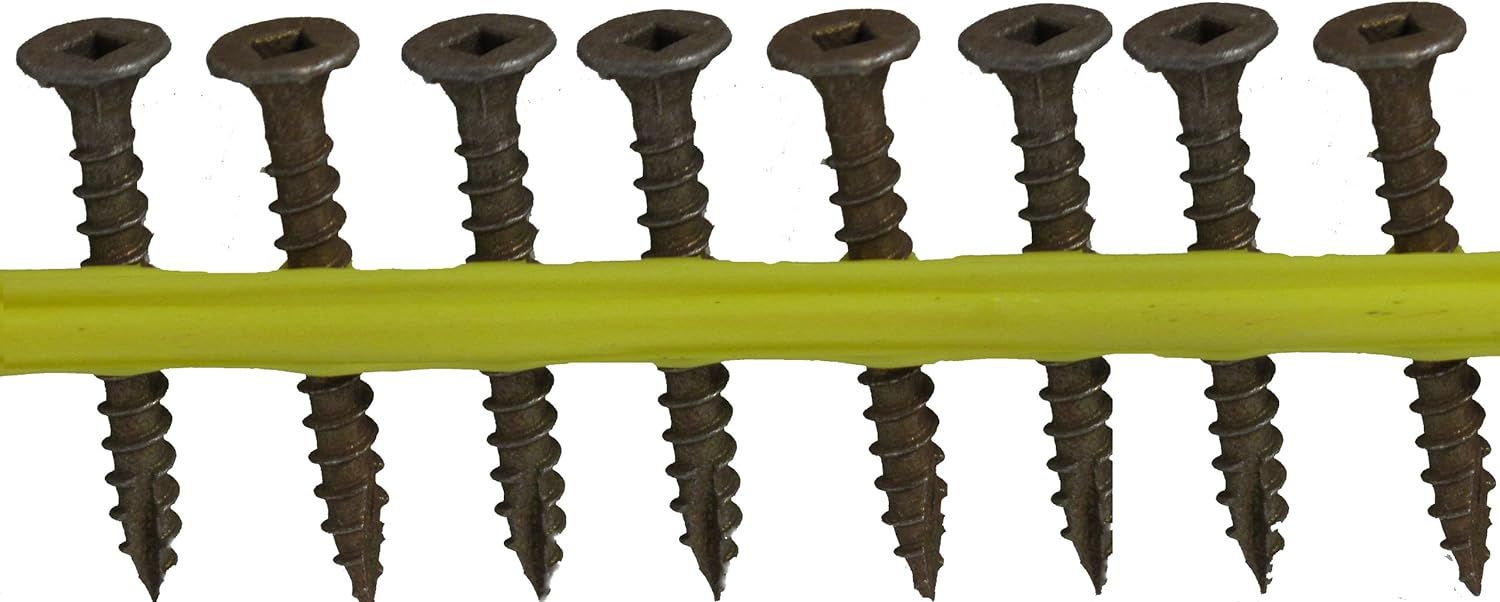 Quik Drive CB3BLG158S Fiber Cement Board 1 5/8-Inch Screw with type 17 Point