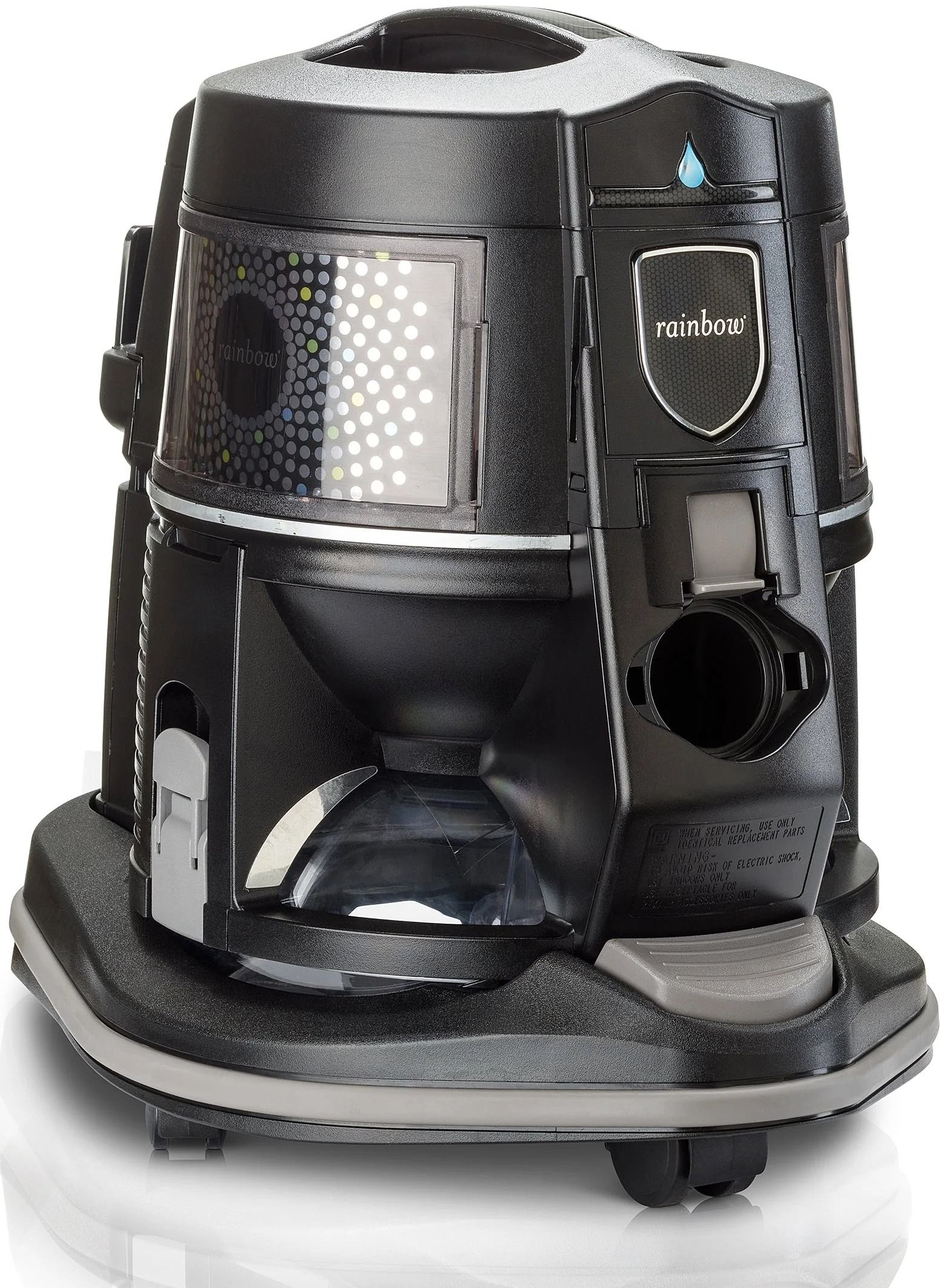Refurbished RAINBOW E2 Black Canister Vacuum Cleaner - Reebelo US