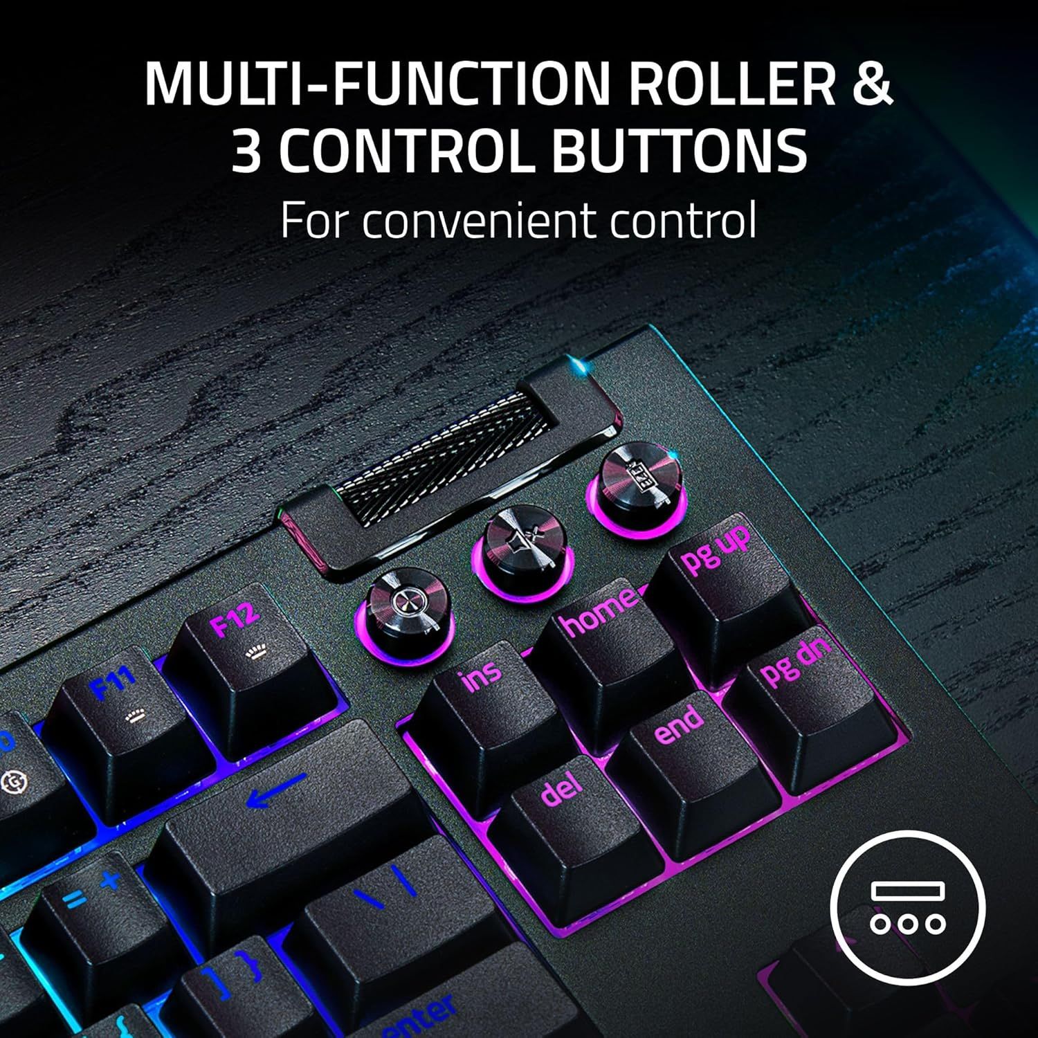 Refurbished Razer BlackWidow V4 TKL Hyperspeed Keyboard (Green Switches) - Reebelo US