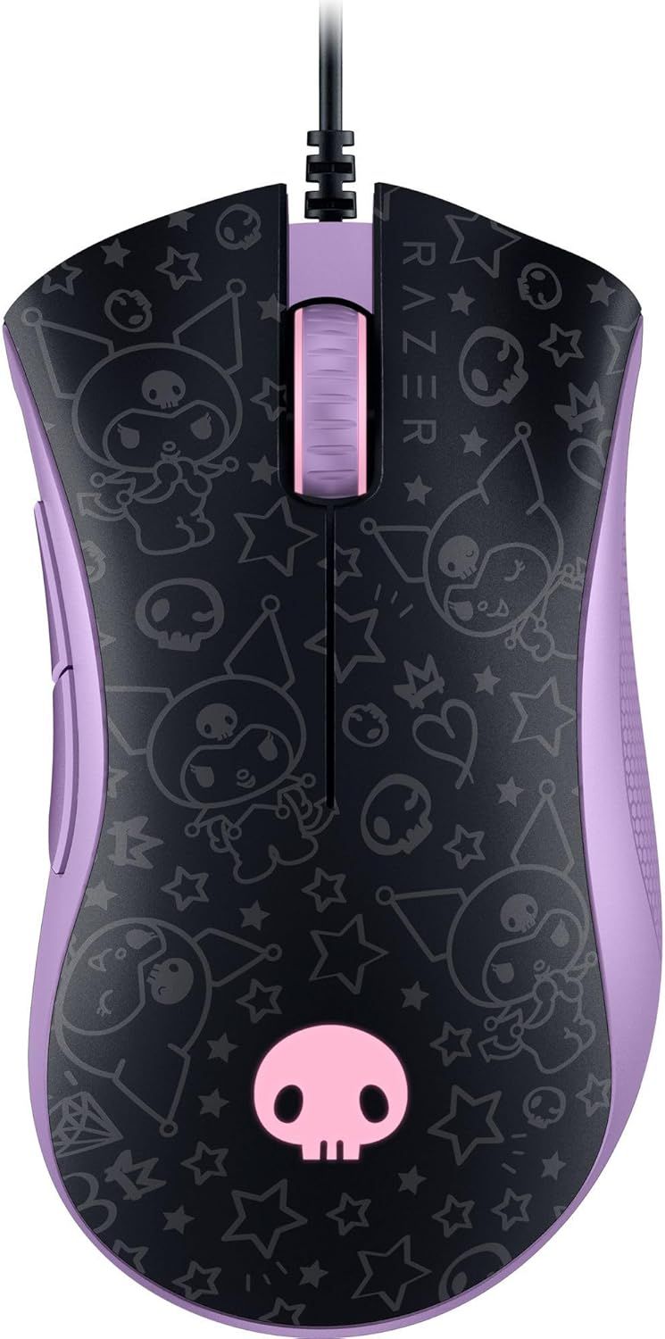 Refurbished Razer DeathAdder Essential & Goliathus Bundle Kuromi Edition (Mouse & Mat) - Reebelo US