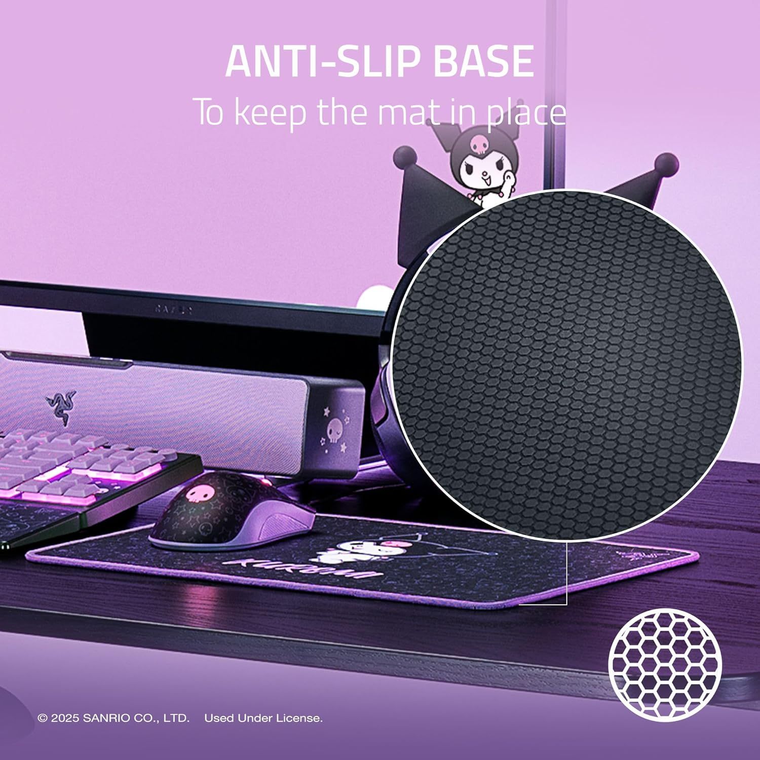 Refurbished Razer DeathAdder Essential & Goliathus Bundle Kuromi Edition (Mouse & Mat) - Reebelo US