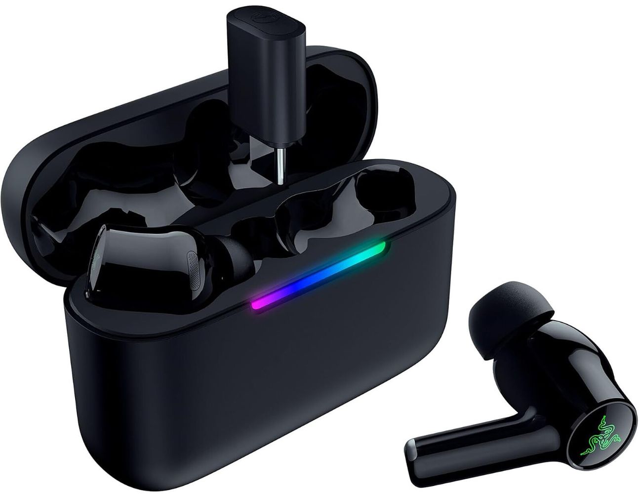 Refurbished Razer Hammerhead V3 HyperSpeed Wireless ANC Gaming Earbuds - Reebelo US