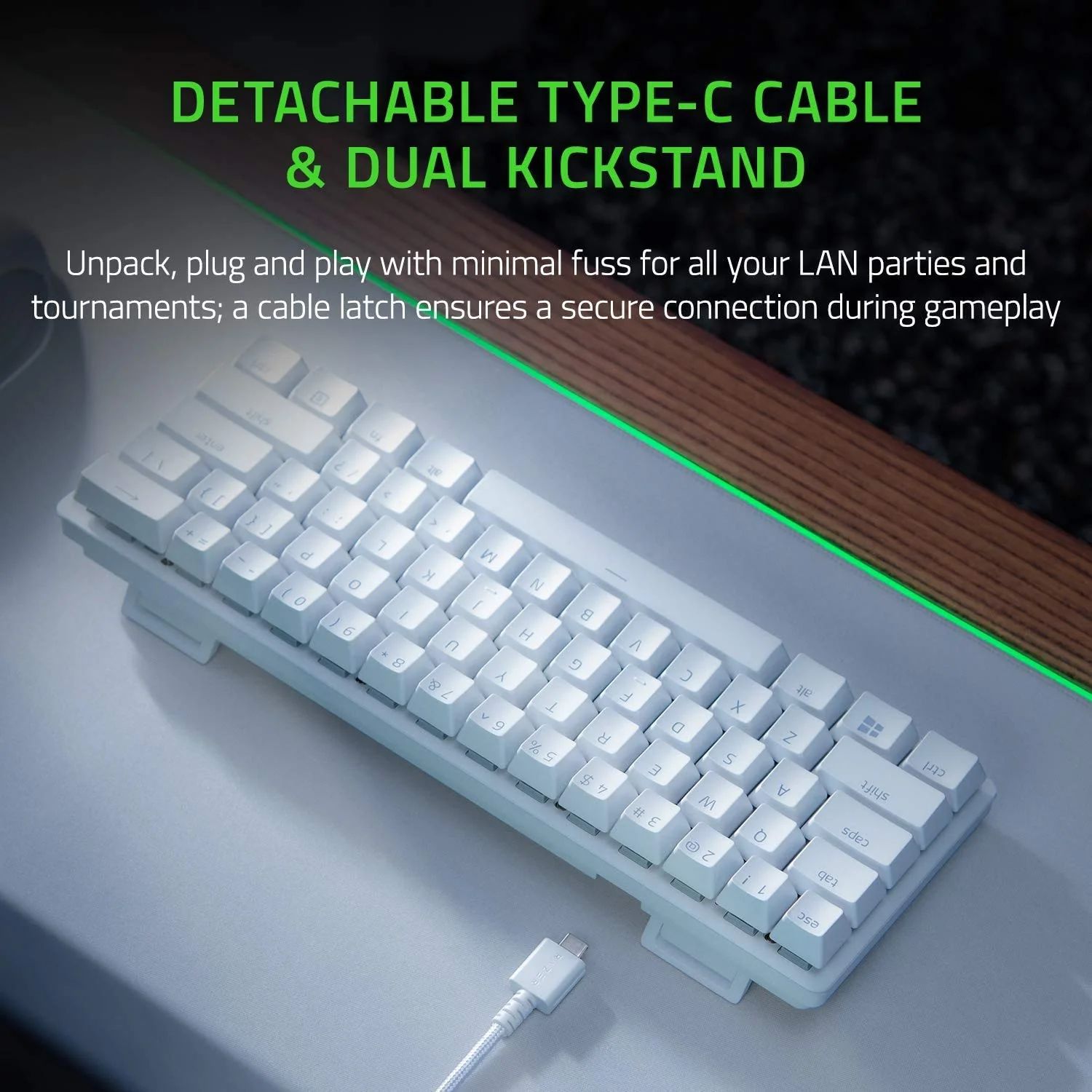 Refurbished Razer Huntsman Mini 60% Optical Analog Gaming Keyboard - Reebelo US