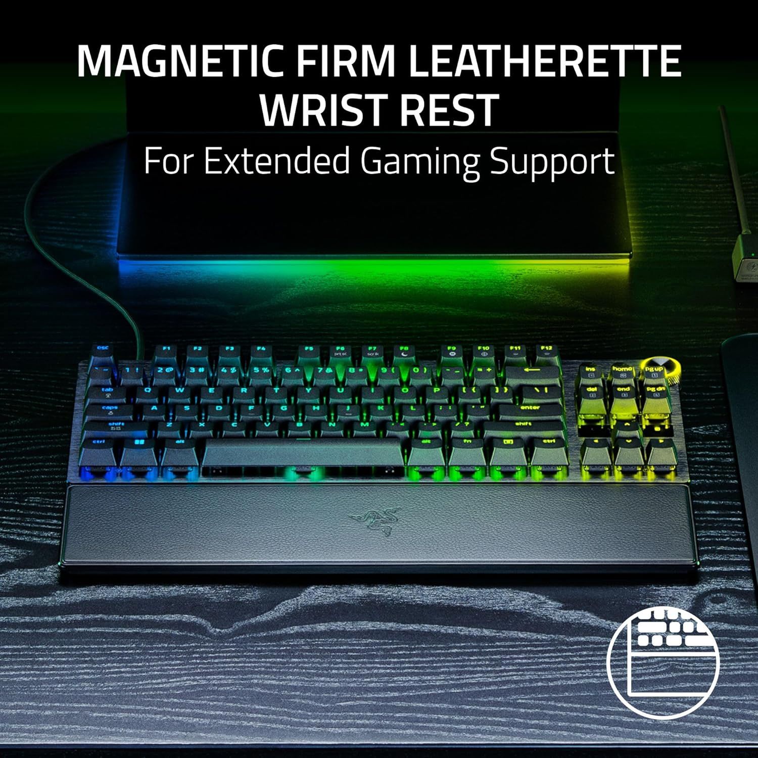 Refurbished Razer Huntsman V3 Pro TKL 8KHz Gaming Keyboard - Reebelo US