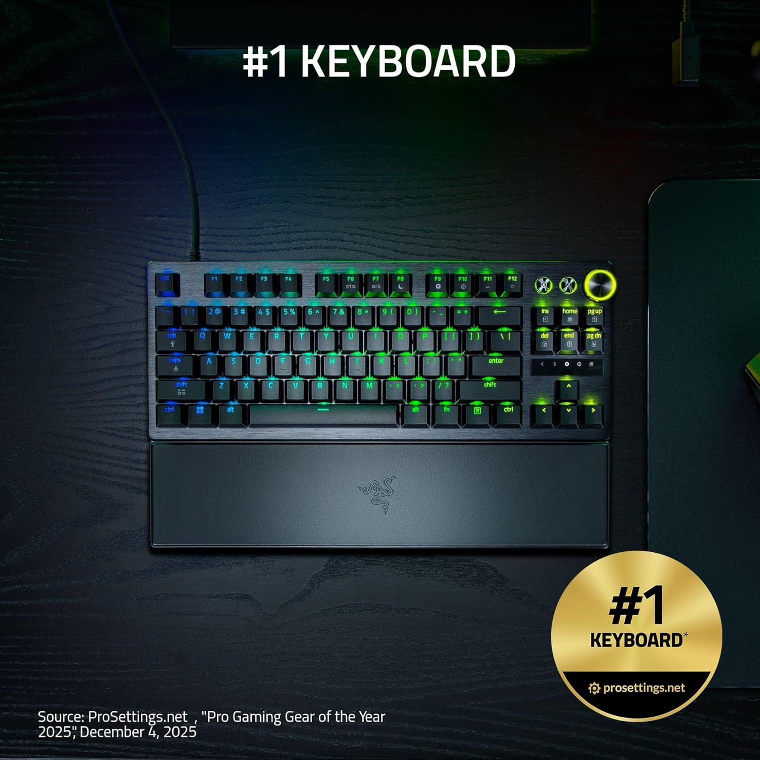 Refurbished Razer Huntsman V3 Pro TKL 8KHz Gaming Keyboard - Reebelo US